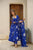 BLUE PREMIUM READYMADE ANARKALI SUIT SET:-6011