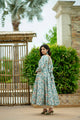 PREMIUM READYMADE  GOWN PANT AND DUPATTA ANARKALI SUIT SET:-6015