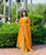 YELLOW COLOUER  READYMADE ANARKALI SUIT:-ND5016