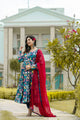 MULTI COLOUER PREMIUM READYMADE ANARKAl SUIT SET:-6017