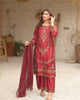 Launching New Designer Party Wear Look Organza Pure Pakistani Suit , Pant and Dupatta:-MD-3015