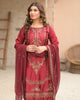 Launching New Designer Party Wear Look Organza Pure Pakistani Suit , Pant and Dupatta:-MD-3015