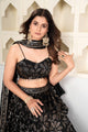 BLACK COLOUER PREMIUM QUALITY TRADITIONAL LEHENGA CHOLI:-6025