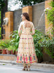 New Sparkling Multi Color Heavy Embroidery Anarkali Suit Set