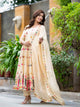 New Sparkling Multi Color Heavy Embroidery Anarkali Suit Set