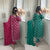 New Launching Long Kurta Designer , Pant And Dupptta Hand Work Suit -NF409