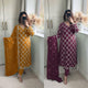 New Launching Long Kurta Designer , Pant And Dupptta Hand Work Suit -NF409